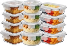 12PCS GLASS CONTAINERS SET