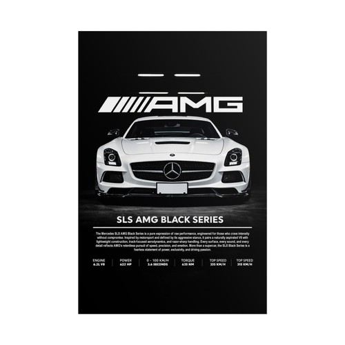 Mercedes sls amg black - mercedes,