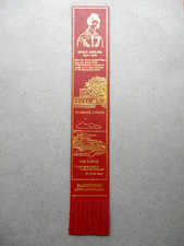 Leather BOOKMARK Bamburgh