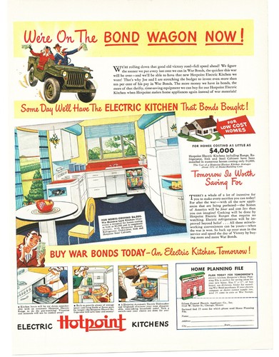 1943 hotpoint electric - hotpoint, kitchen