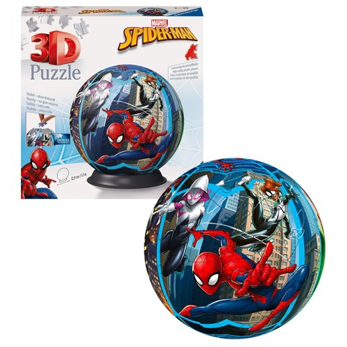 Spiderman puzzle ball - 3d, 72pc