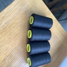 Black overlocking Thread