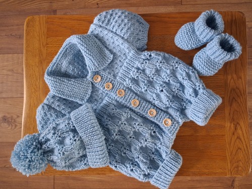 Hand knitted romper hat - knitted, romper,