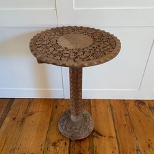 Antique indian carved wood - indian,