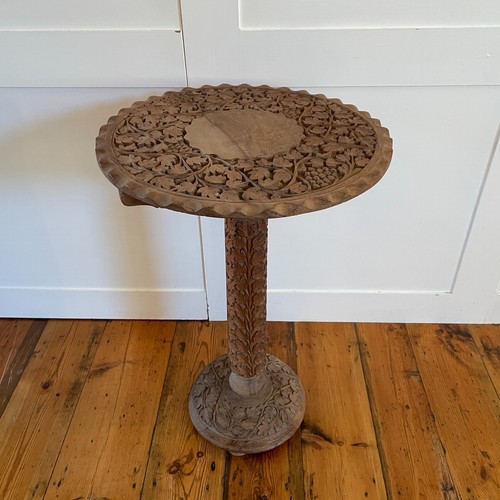 Antique indian carved wood - antique,