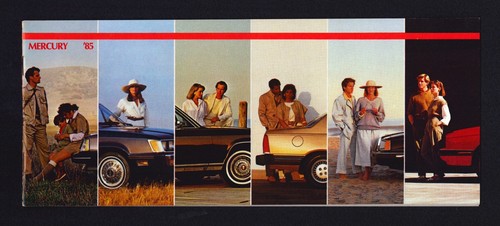 1985 mercury dealer - car, sales