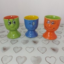 Tradewinds Funny Face Egg Cups