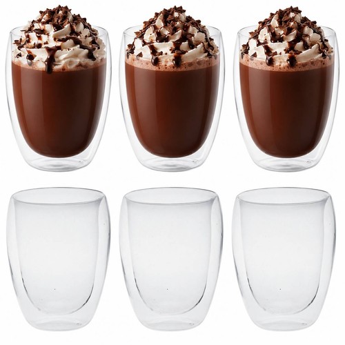 Double walled glasses 350ml - walled,