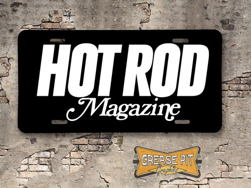 Hot rod magazine novelty - hot,