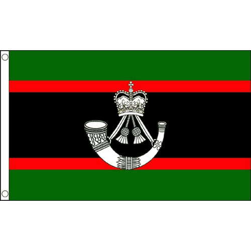 The rifles regiment flag - the,