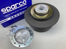 Original NOS "  SPARCO "  MITSUBISHI LANCER  Steering Wheel Boss Kit -Momo/Nardi