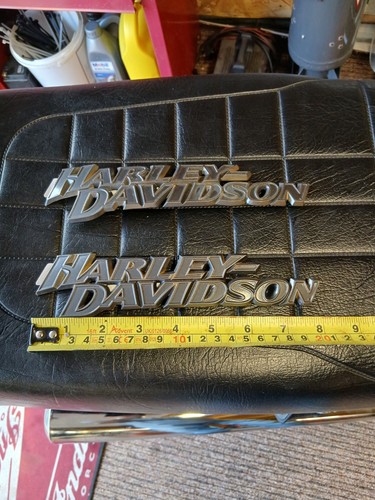 Harley davidson tank badges - harley,