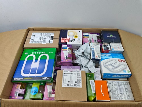 Various brands light - , bulbs