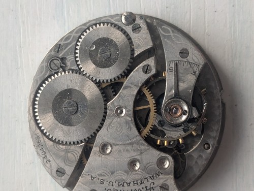 Waltham 610 model 1908 16s - 16s, 7j