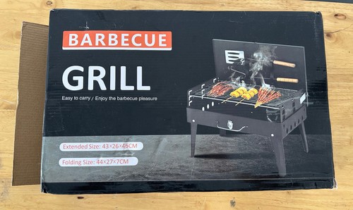 Portable folding charcoal bbq - portable,