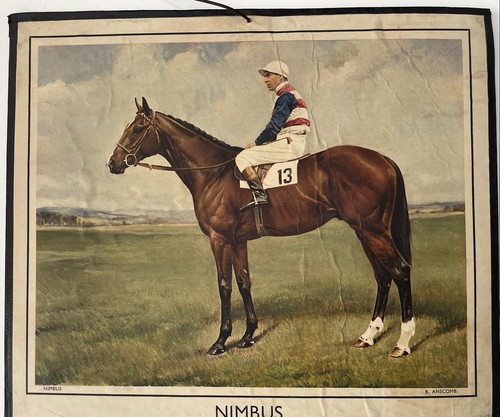 1949 print card showing the - print,