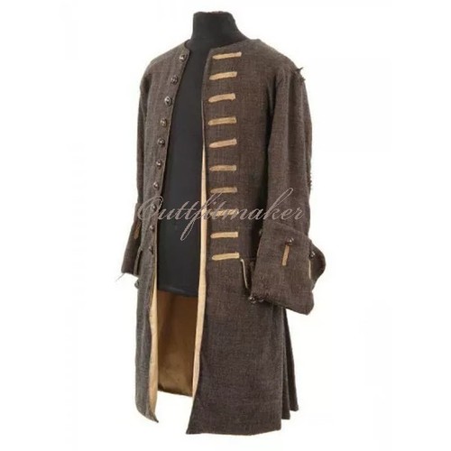 Jack sparrow frock coat brown - sparrow,
