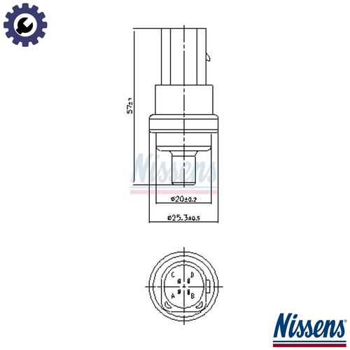 Sensor coolant temperature - sensor,