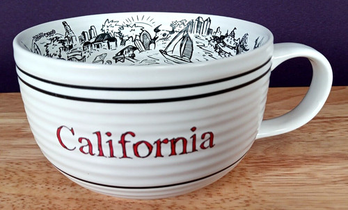 California soup coffee - soup, mug