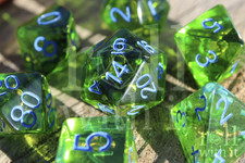 DnD Dice Set 7 Polyhedral Dice