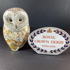 Royal Crown Derby Winter Owl