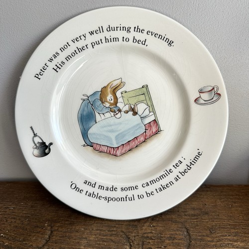 Wedgwood peter rabbit - rabbit, plate