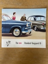 Standard Vanguard 111 Sales