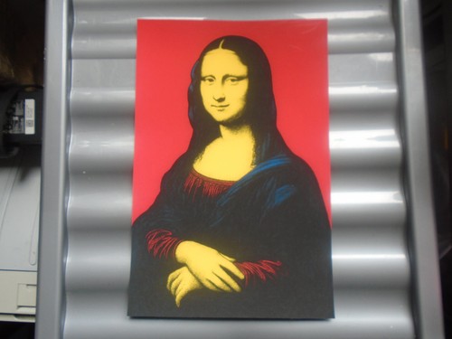 Mona lisa andy warhol - mona,