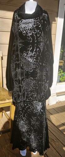 Vtg 1930s style french - french, velvet