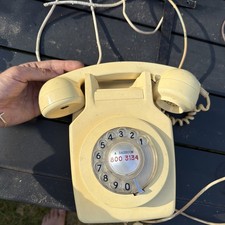 Wall rotary dial telephone - rotary,
