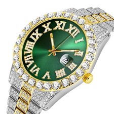 Iced Out Watch Men Luxury