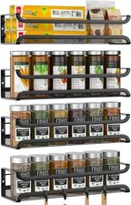 Spice Rack Wall Mounted 4