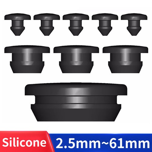 Black snap hole - snap-on, plug