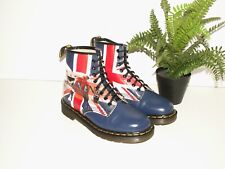 Dr Martens 1460 British Bulldog union jack boots made in England uk 6 eu 39 d832