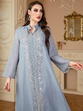 Embroidery Kaftan Women Muslim