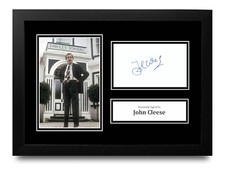 John Cleese Signed A4 Framed