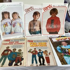 Various Character Knitting patterns - Joy Gammon, Gary Kennedy etc. 