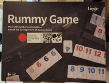 Rummy Cup Game Set with case