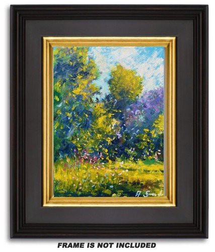 Impressionist landscape oil - landscape,