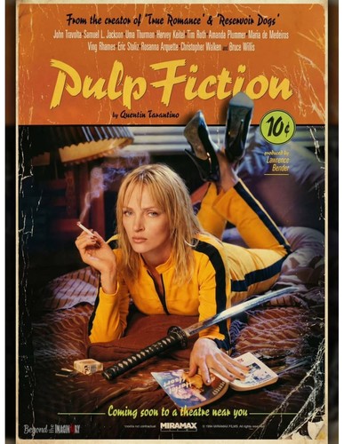 Pulp fiction kill - fiction, quentin