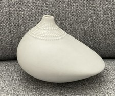 Rosenthal Studio Tapio Wirkkala Pollo White Matte Bud Vase- Collectables 