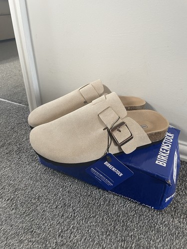 Berkinstock boston clog taupe - clog,