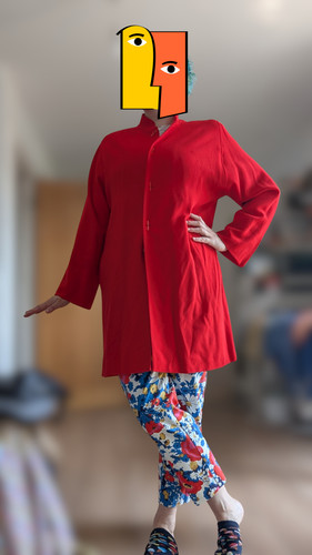 Vintage jean muir red wool - vintage,