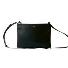 CELINE Logo Trio Leather Mini