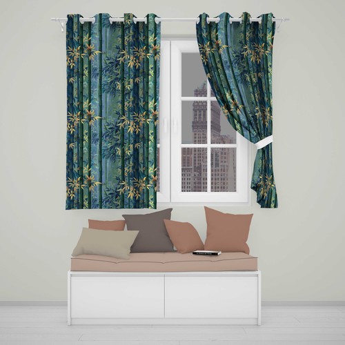 Blackout eyelet curtains - eyelet,
