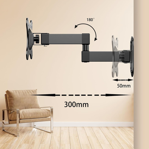 Full motion wall bracket - full, tv