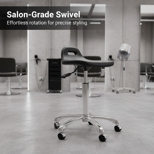 Height adjustable swivel - adjustable, stool