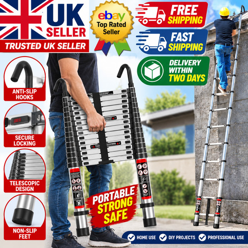 Telescopic ladder - 5m,