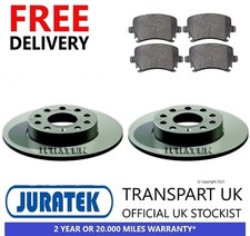 For VW Passat B6 Rear Brake Discs and Pads Set (05-11) 1.6 1.8 1.9 TDi 2.0