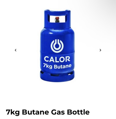 Full calor gas 0kg - 7.0kg, butane